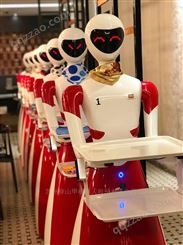 供应济南芙蓉西域餐饮餐厅送餐机器人